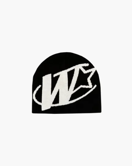 Double you Studios STAR LOGO BEANIE