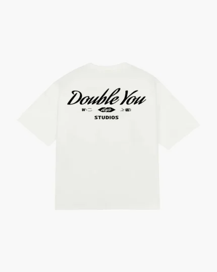 Double You Studios STUDIOS TEE (OFF WHITE)
